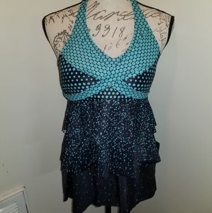(Donated) (NWOT) 2 Piece Halter Bathing Suit